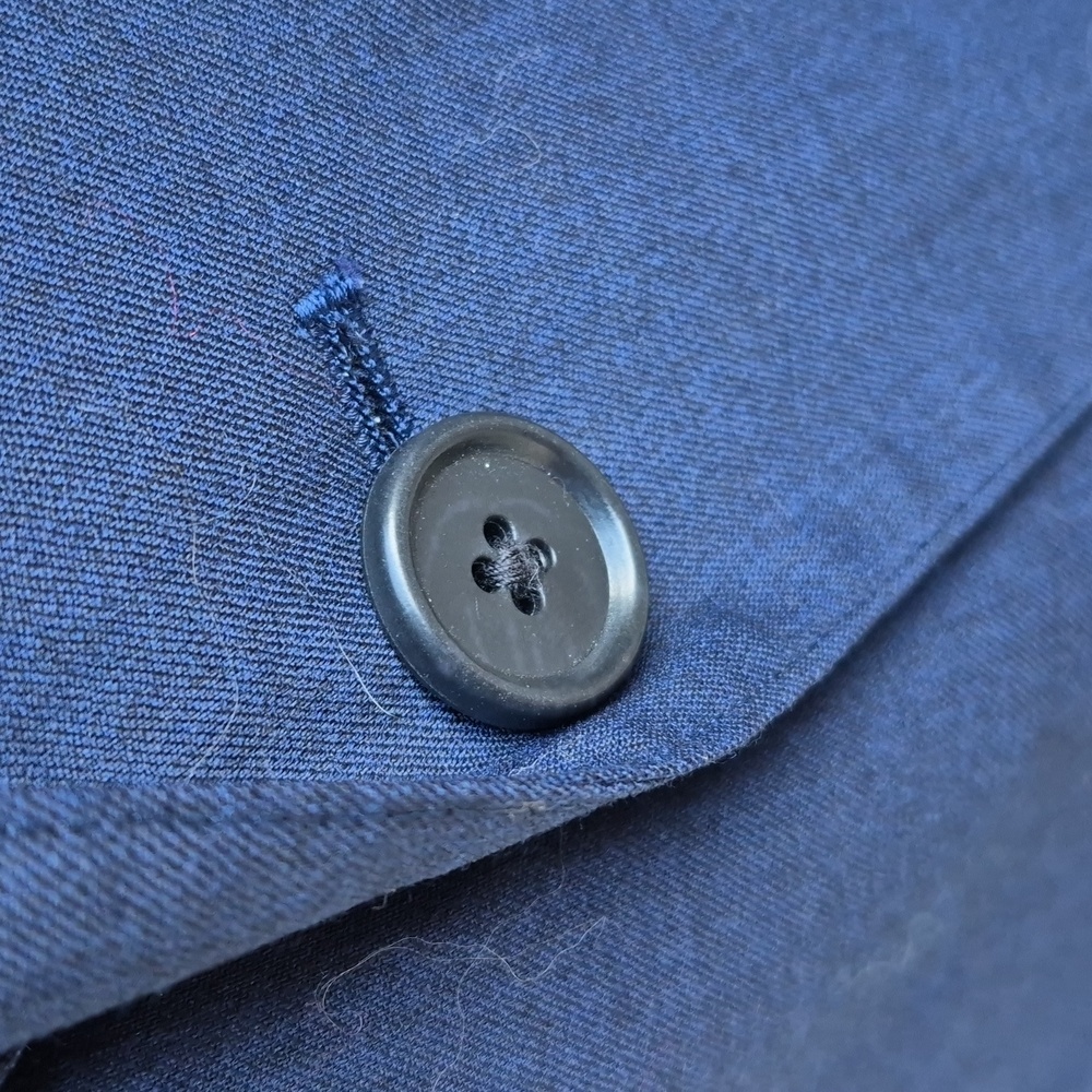 Bonobos Recent Solid Dark Navy Wool Blend Mens Sz… - image 4